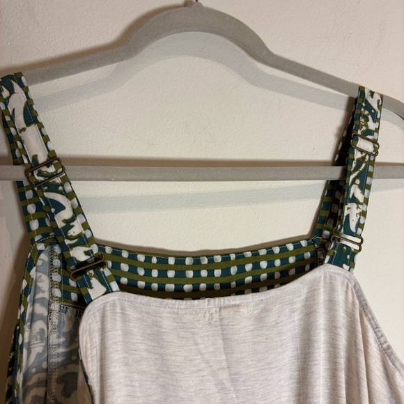 Anthropologie Tiny Jasmine Printed Tank Green Motif XS - Picture 9 of 12